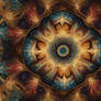 Kaleidoscope fractal pattern 0