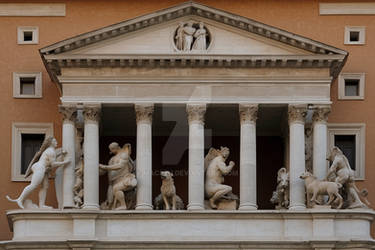 Romulus and Remus Building Rome