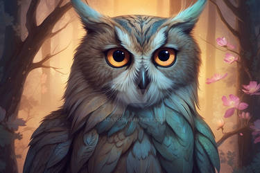 Cat Owl Hybrid