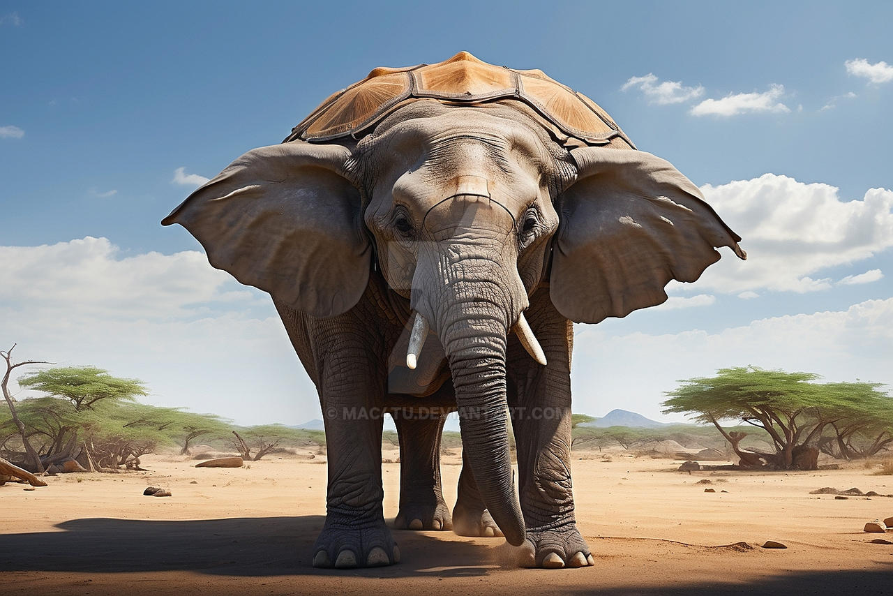 Elephant Turtle Rabbit Elephant turtle hybrid by mac4tu on DeviantArt