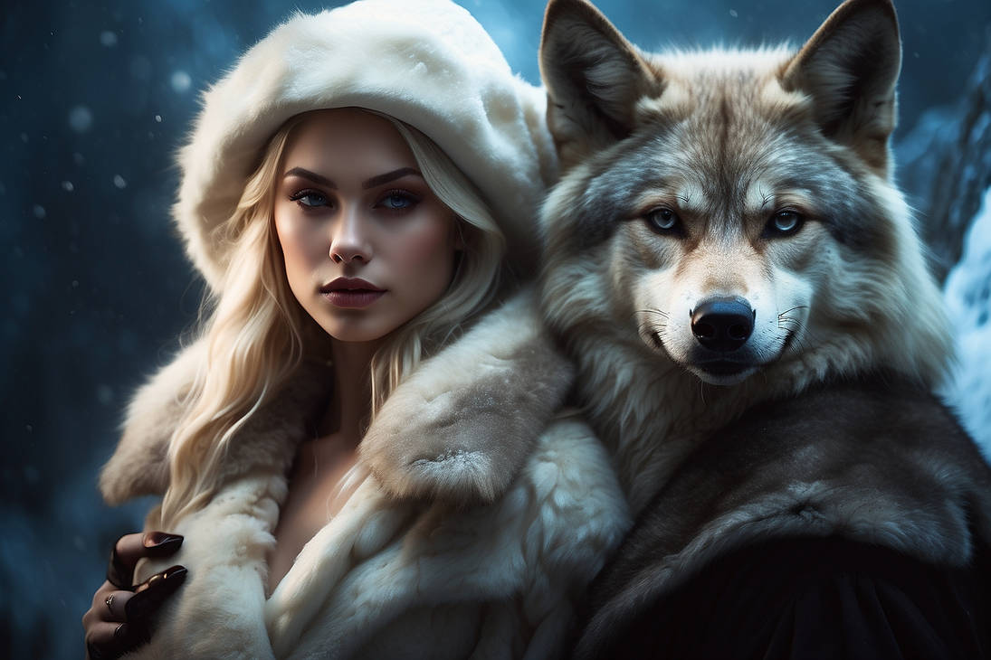 Wolf Lady by mac4tu on DeviantArt