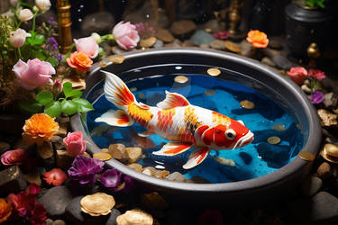 Rainbow Koi