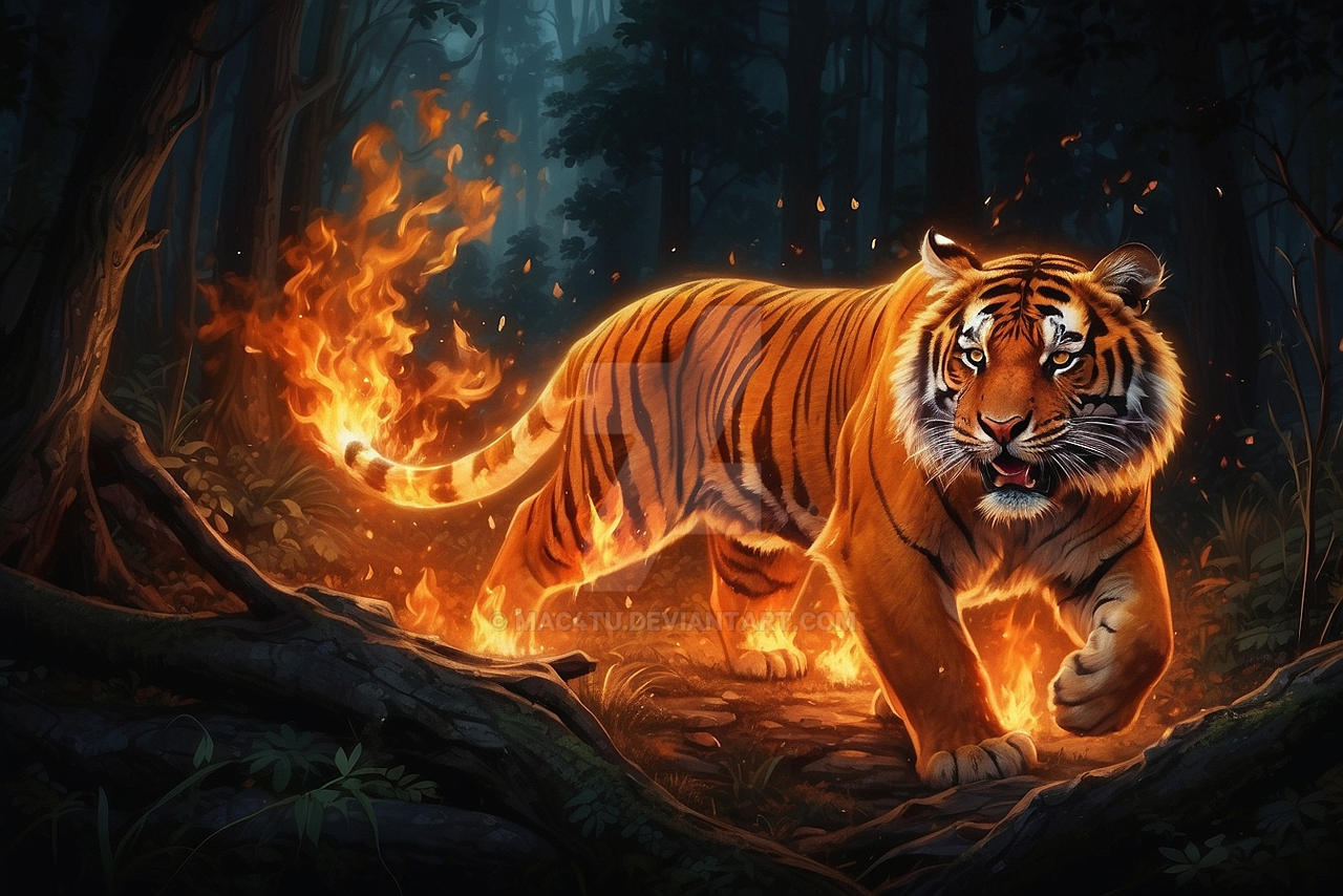 Tyger Tyger Tyger Burning Bright by mac4tu on DeviantArt