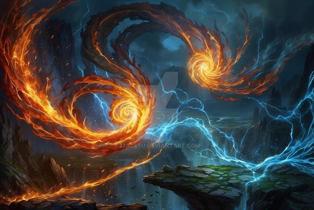 Elemental Powers 1 by mac4tu on DeviantArt