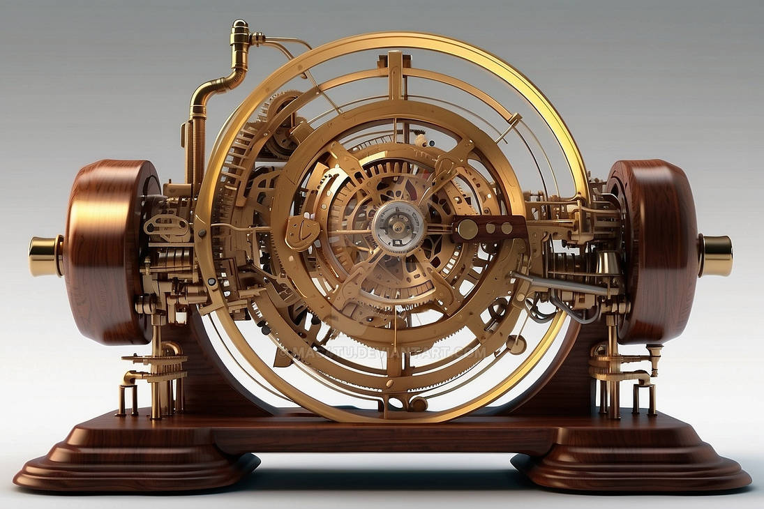 Steampunk Perpetual Motion Machine by mac4tu on DeviantArt