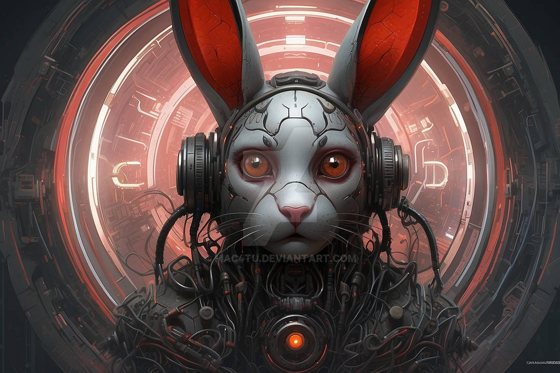 Cybernetic Rabbit by mac4tu on DeviantArt