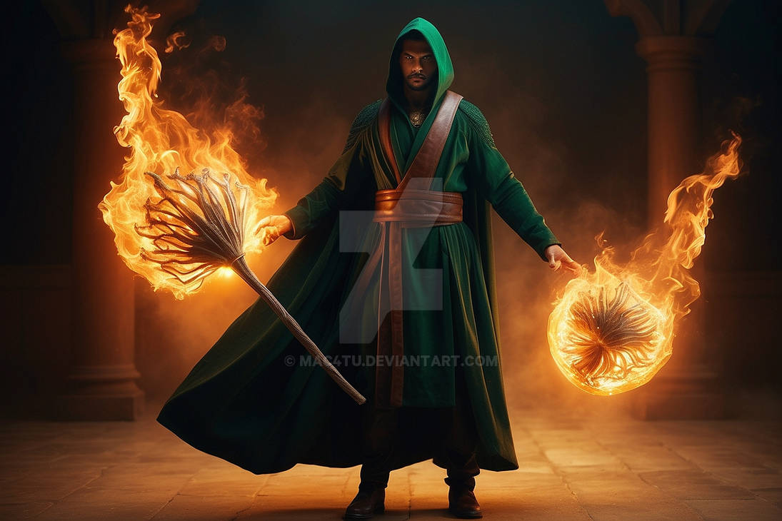 Apprentice Wizard Learning to Juggle by mac4tu on DeviantArt