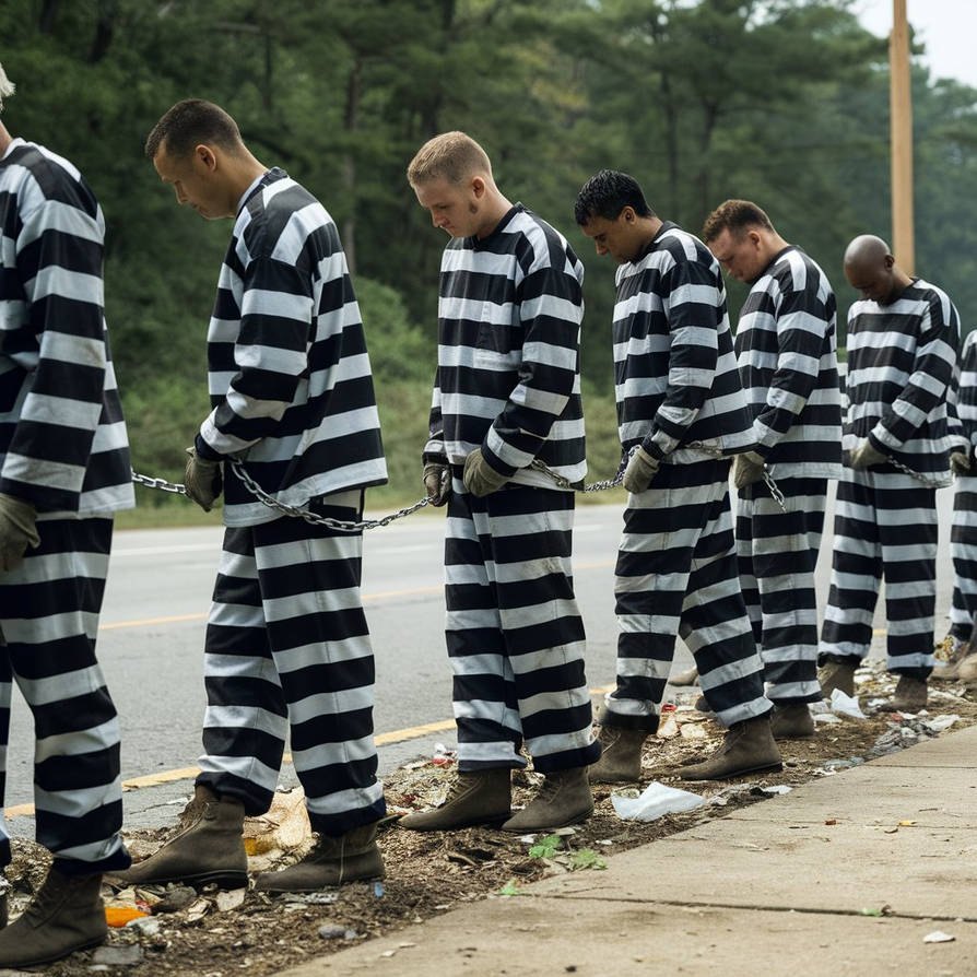 Prison Chain Gang by mac4tu on DeviantArt