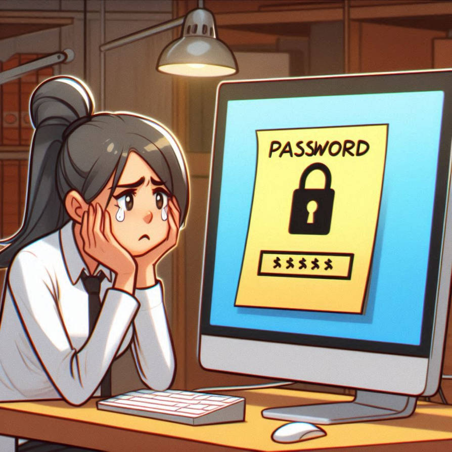 As Useless as a Password on a Sticky Note by mac4tu on DeviantArt