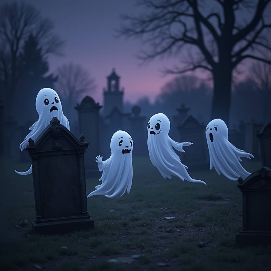 Disgausting Ghost Giggling Ghosts by mac4tu on DeviantArt