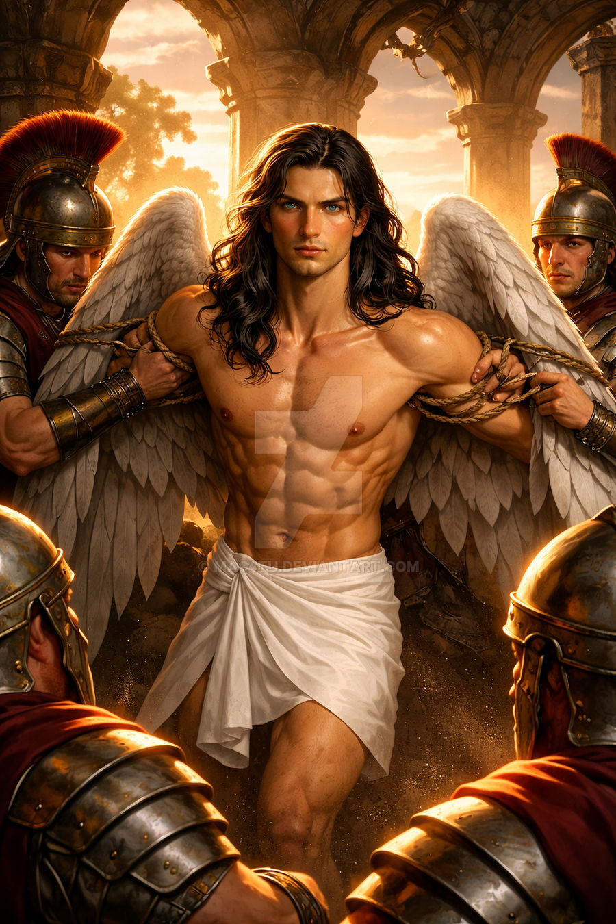 470 Angel Mac4tu Art - Angel 1, Captured: First in Series by mac4tu on DeviantArt