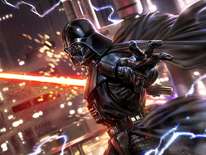 Darth Vader In Battle by NikocadoAvocadoBalls on DeviantArt