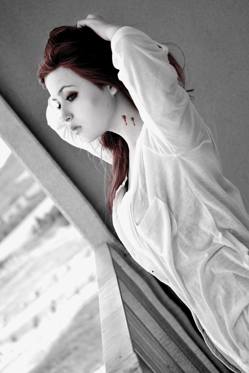 Vampire transformation by VladaVicky on DeviantArt