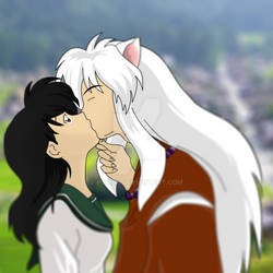 Inuyasha and Kagome in love