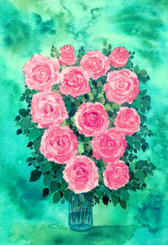 Roses in full colours no.1 (vintage)