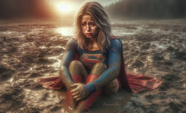 Sad Supergirl