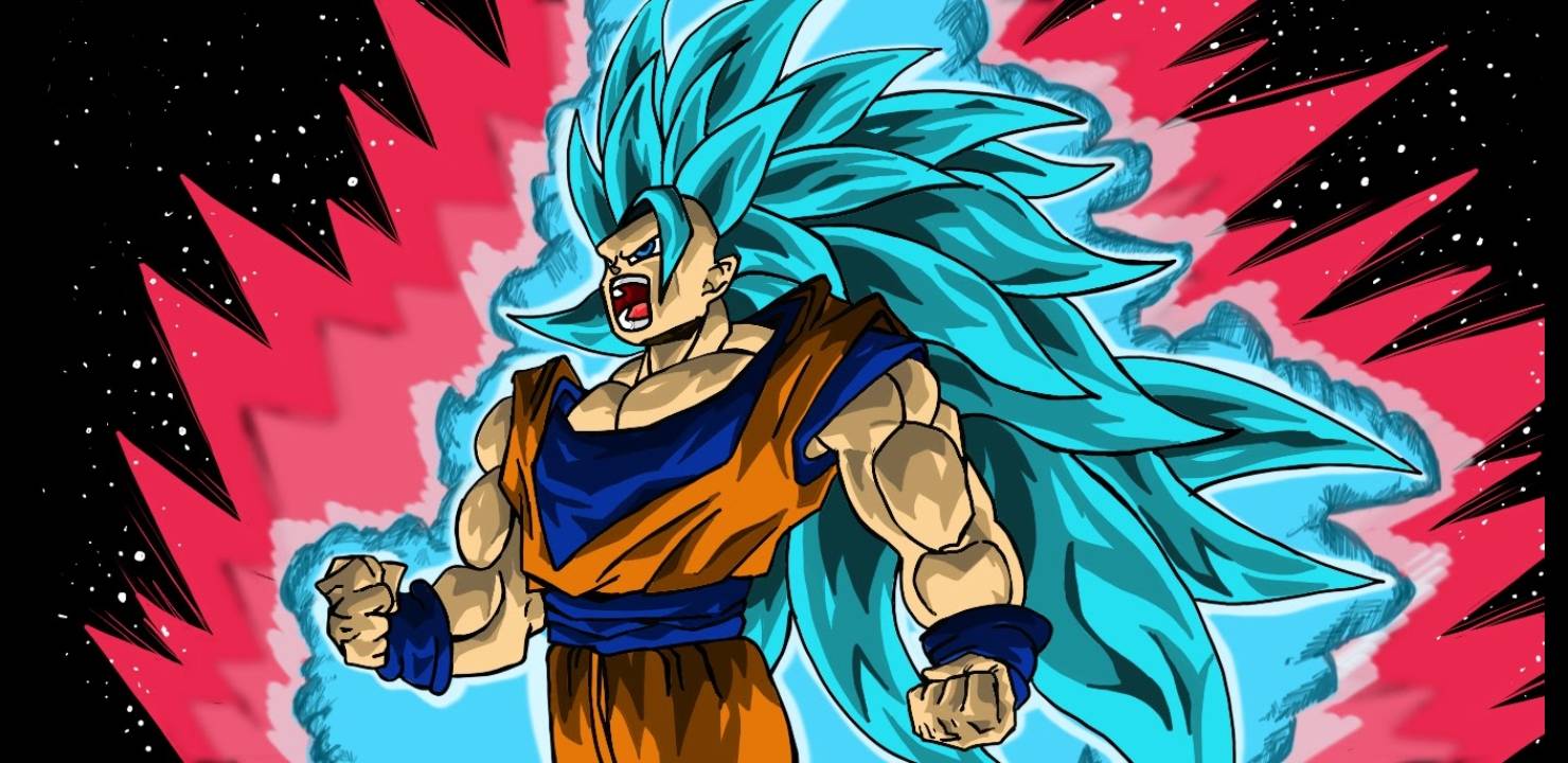 Goku ssj blue 3 kaioken x 20