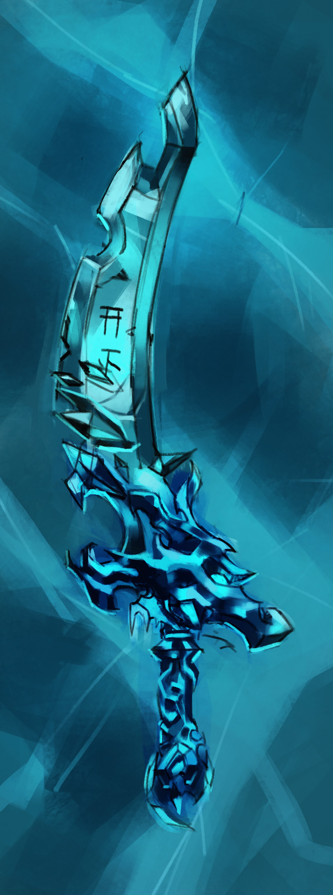 Ice Sword - Concept Art