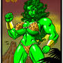 Savage Land She-Hulk in color