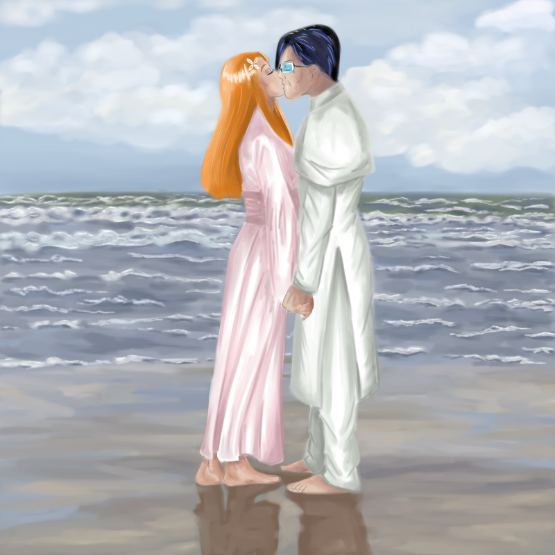 Uryu and Orihime