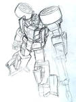 transformers: prowl sketch by WillMangin