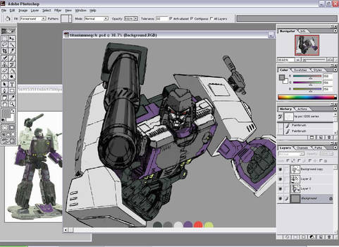 titanium megatron wip