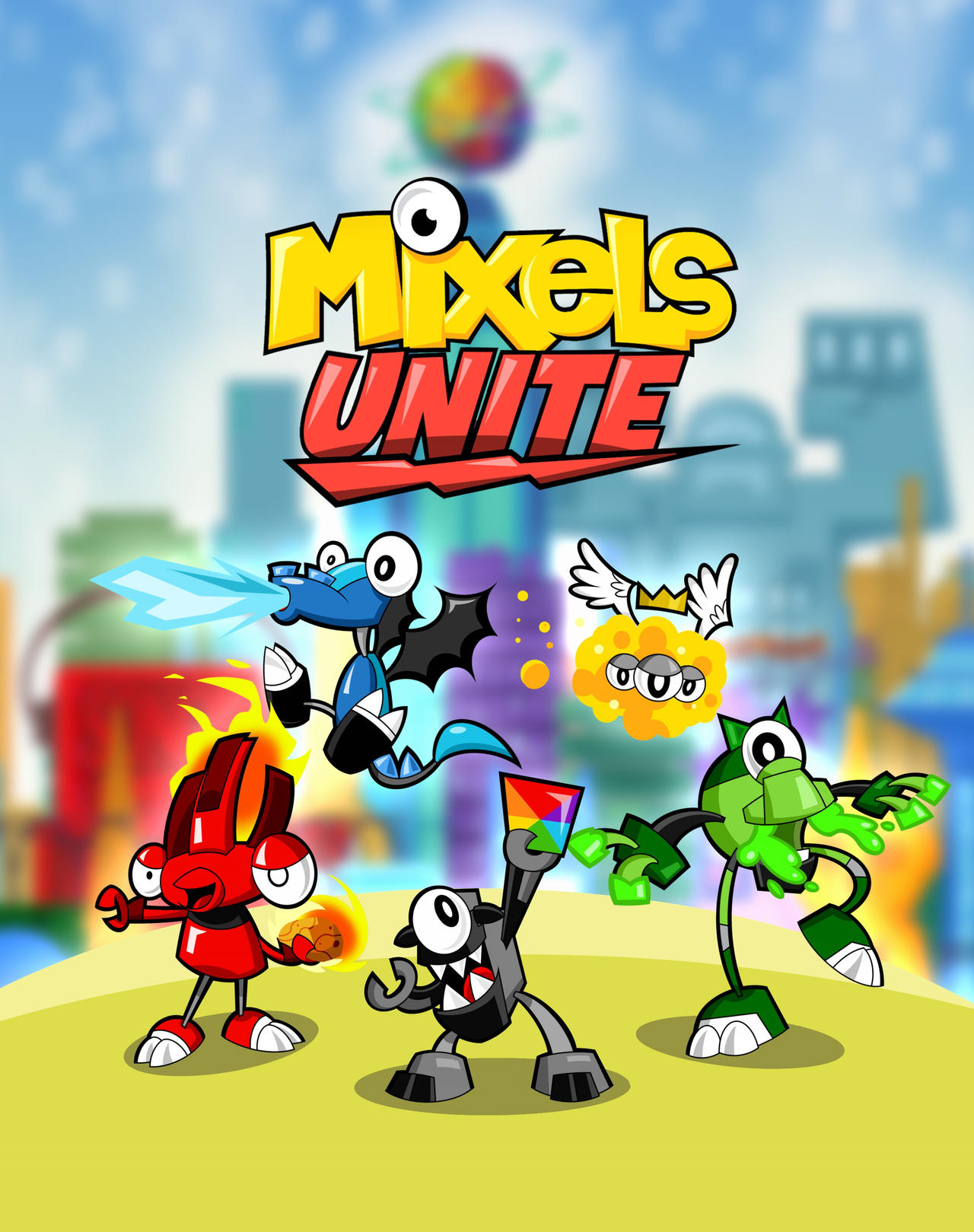 Mixels Mix's Deviantart Mixels Unite: Retold - City of Mixing Arc by creepermanrules on DeviantArt