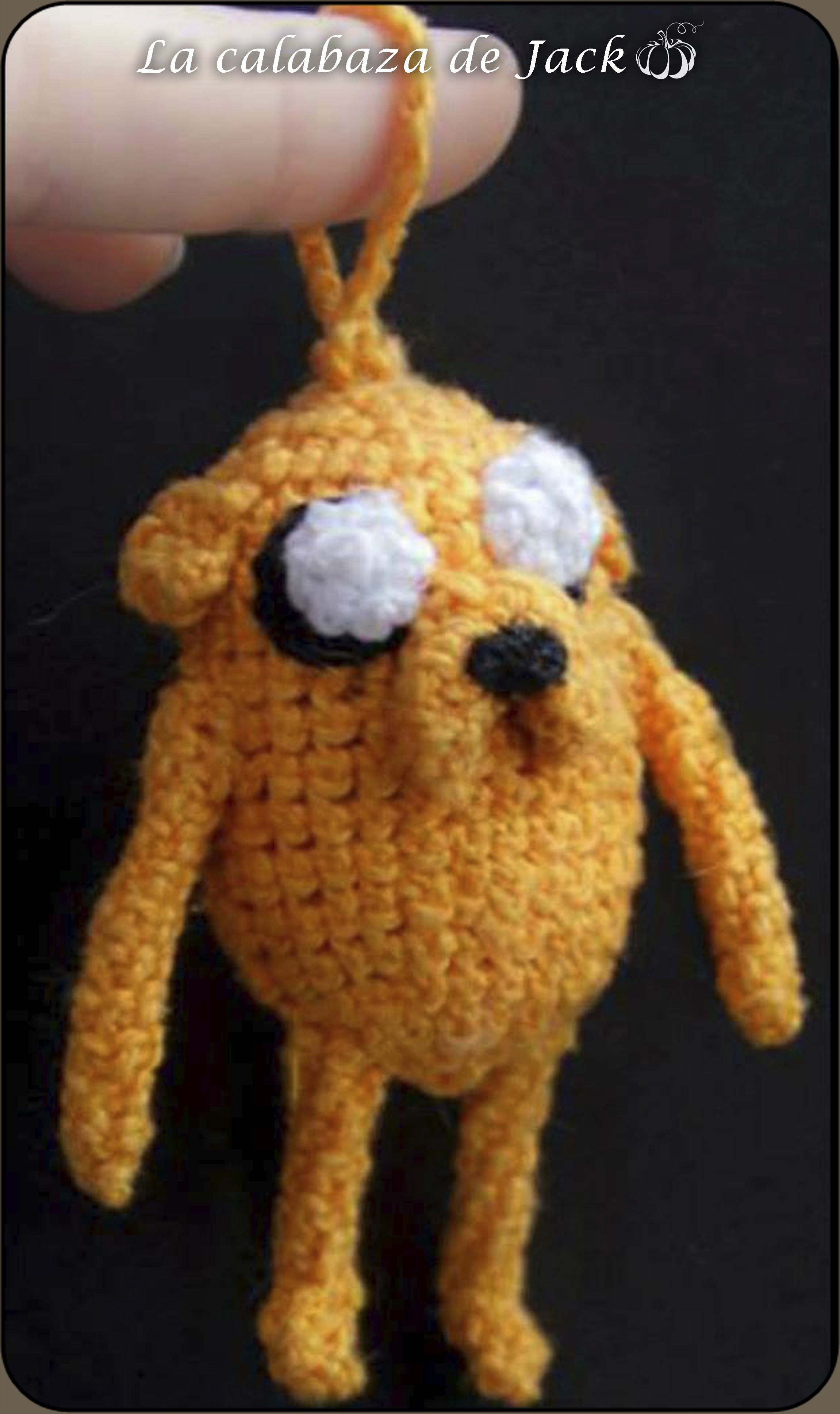 Jake the dog Amigurumi - Adventure time