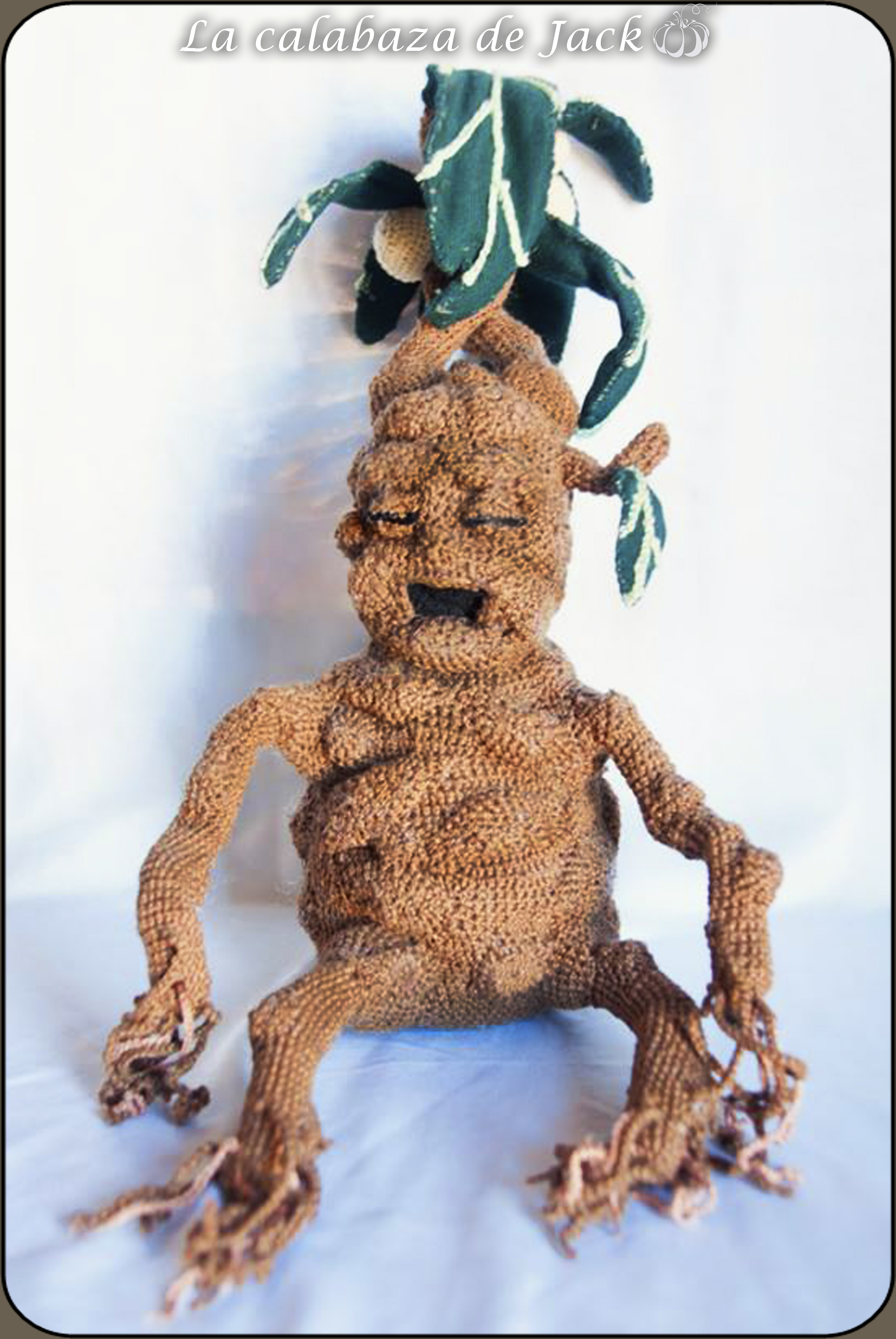 Crochet Mandrake - Harry Potter