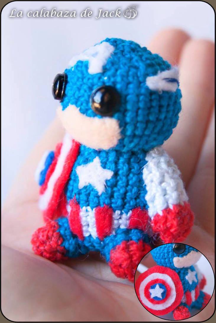 Captain America Amigurumi by cristell15