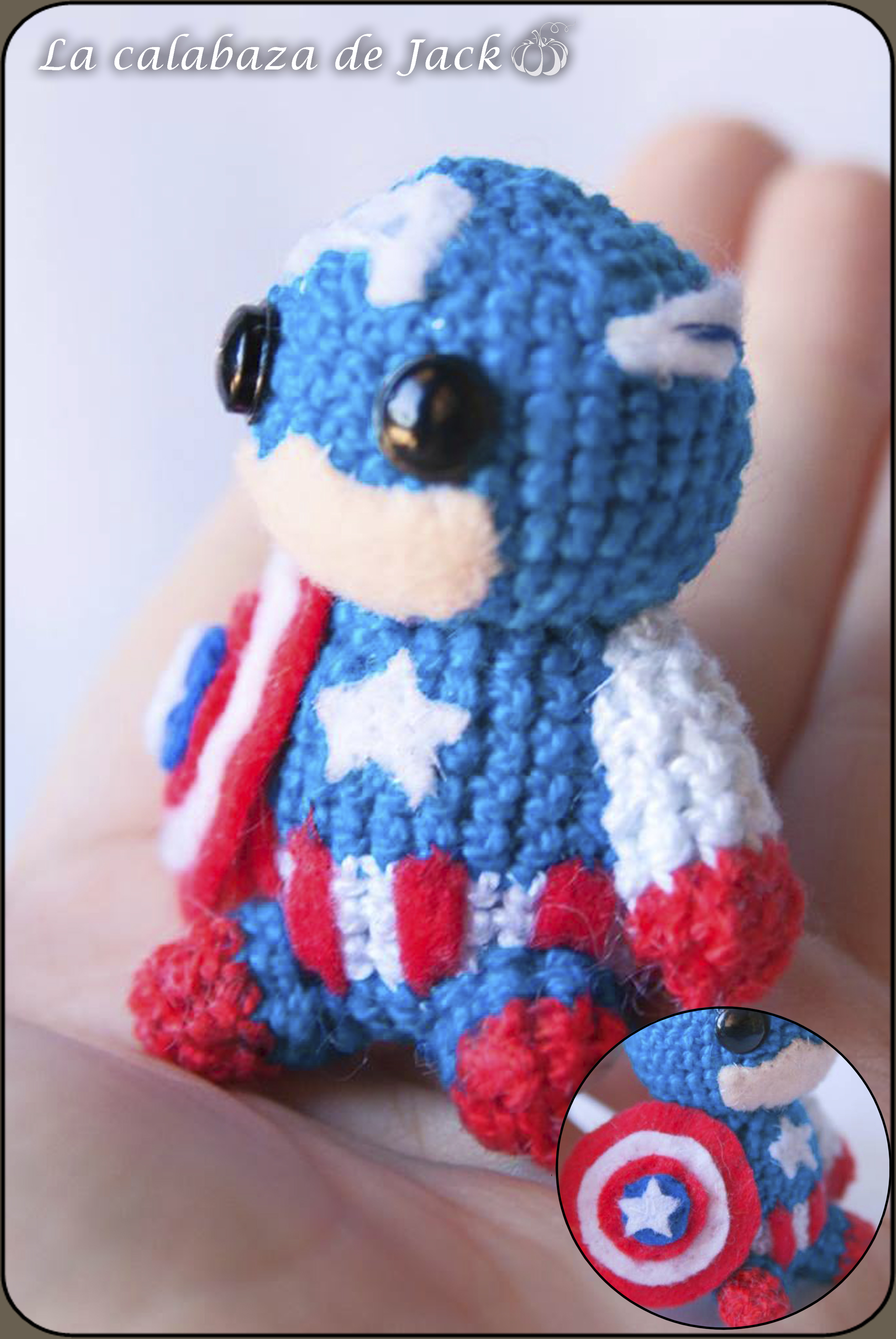 Captain America Amigurumi by cristell15