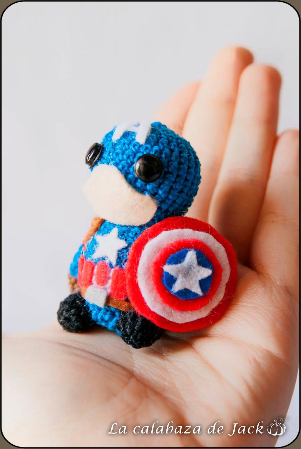 Captain America Amigurumi - Marvel