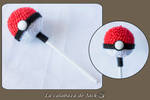 Pokeball Lollipop amigurumi - Pokemon by cristell15