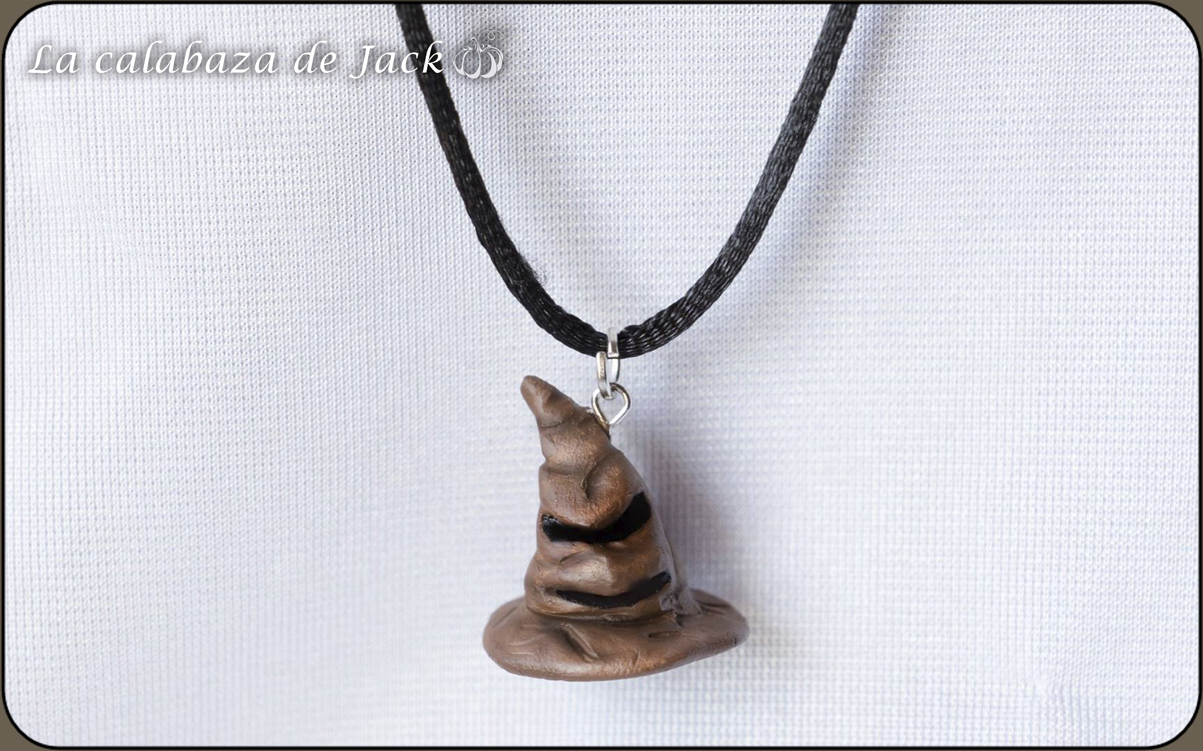 Harry Potter sorting hat necklace