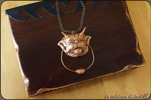 Labyrinth Latch necklace