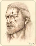 Geralt of Rivia by cristell15
