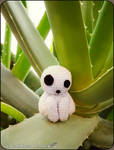 Kodama amigurumi by cristell15