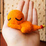 Sleepy Charmander Amigurumi