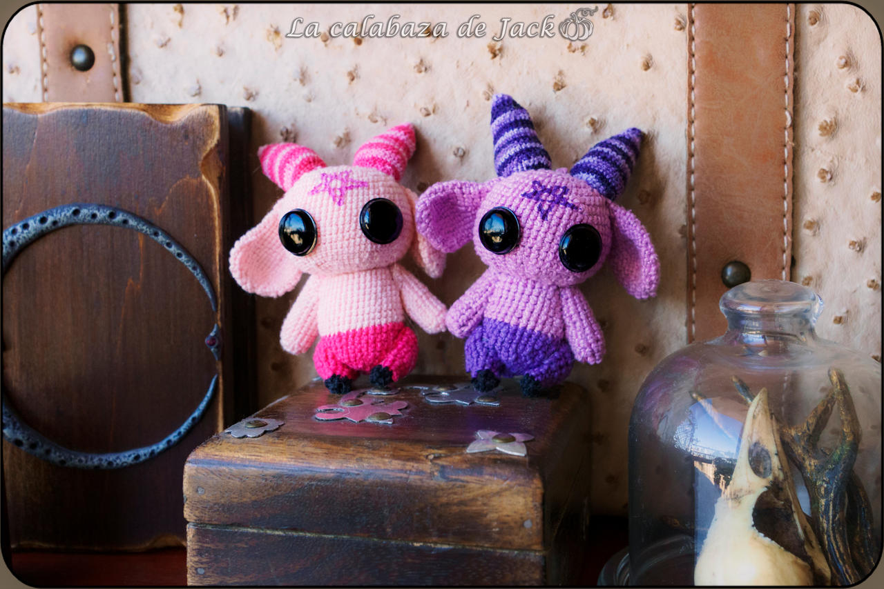 Demons Amigurumis by cristell15