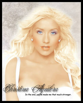 Colourize Christina aguilera