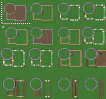 Mincraft House Blueprint