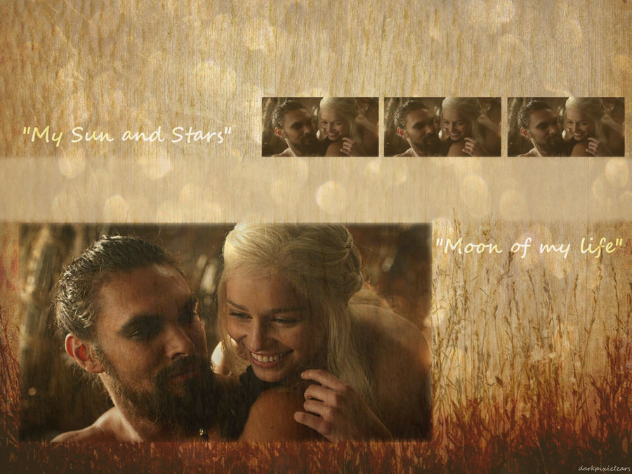 Drogo and Daenerys are so cute