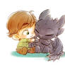 Cute Toothless And Hiccup