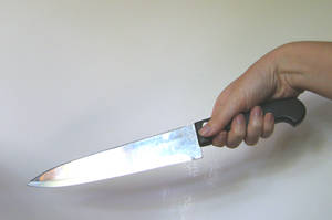 Hand with Knife Stock1