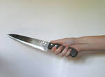 Hand with Knife Stock9 by NoxieStock