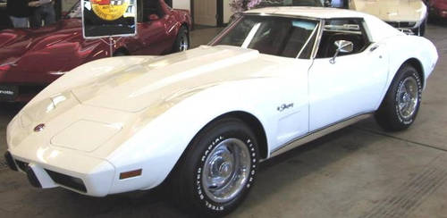 1976 Corvette white