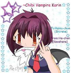 Chibi Vampire Karin gift