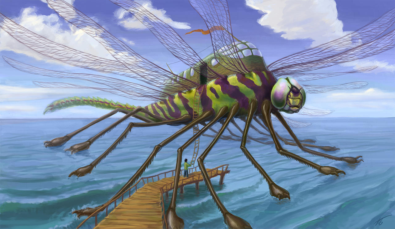 The Art of Lardam: a dragonsail