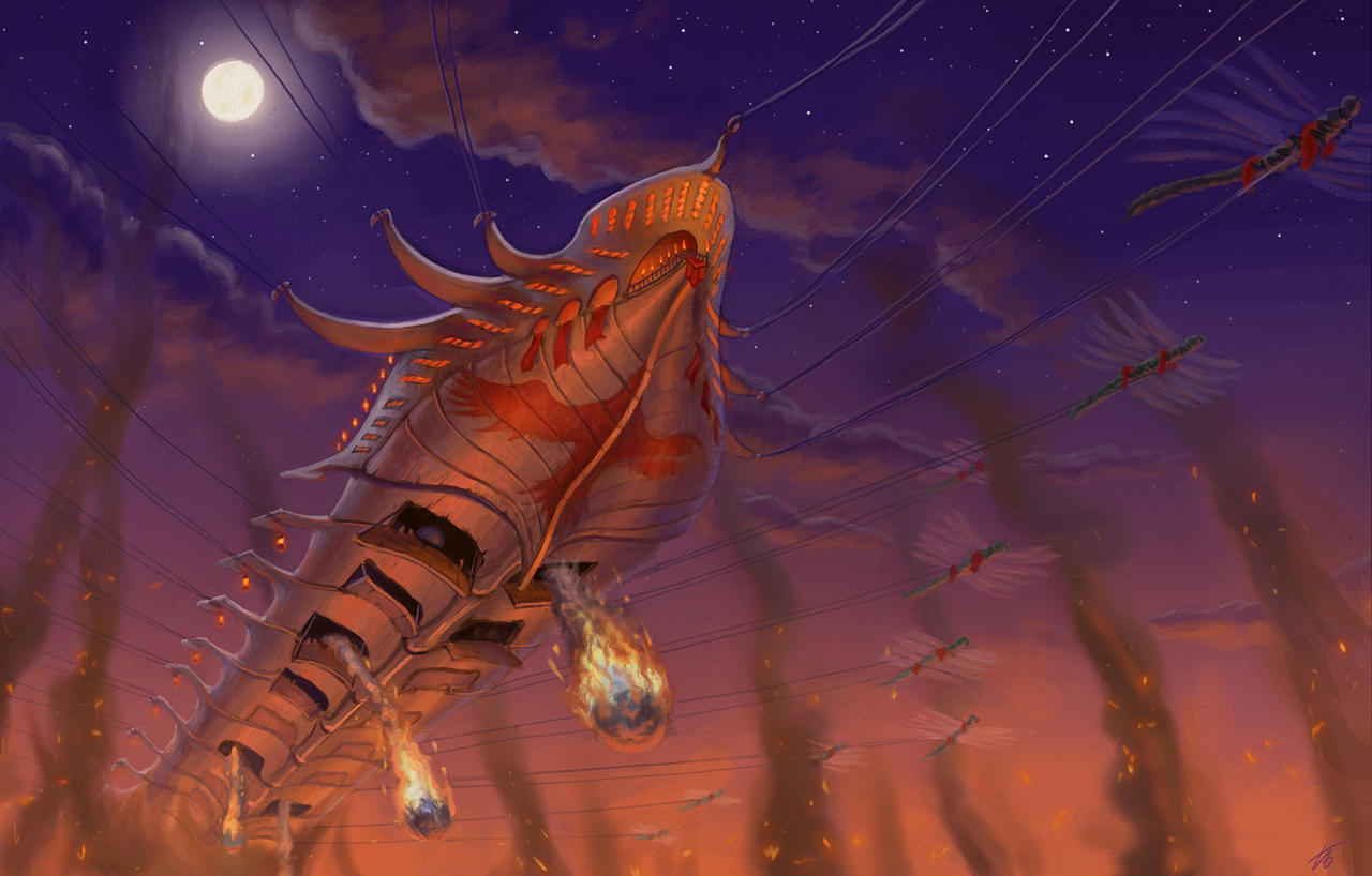 The Art of Lardam: Banruin's Battleship