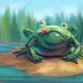 Happy froggy